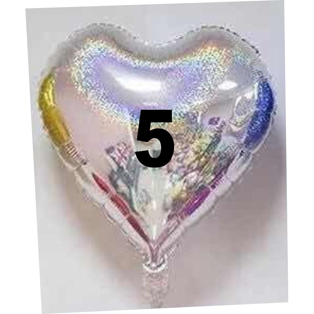 CORAZON ESCARCHADO  #5 X