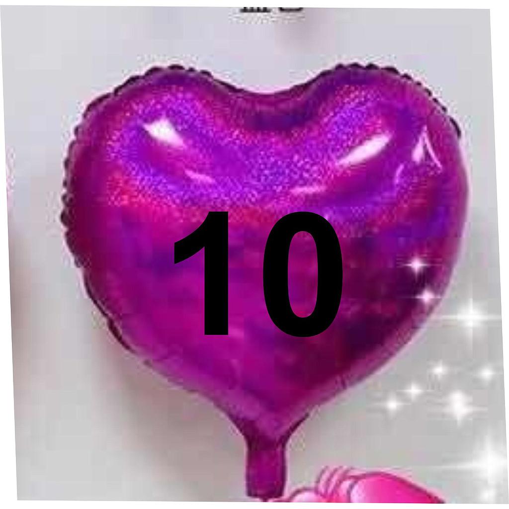 CORAZON SOLIDO #10 X 