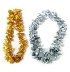 COLLAR HAWAIANO METALICO X12 
