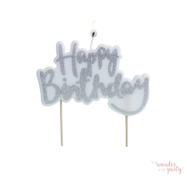VELA DE HAPPY BIRTHDAY