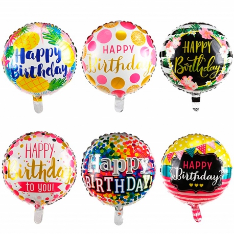GLOBOS METALICOS TEMATICOS 10" X1PCS